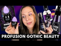 PROFUSION GOTHIC BEAUTY | Let's Look At It #profusioncosmetics #gothicbeauty