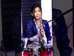 Saat Yang Bahagia Singing Drummer by Amira Syahira