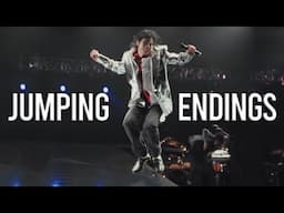 Jumping Endings Evolution in Michael Jackson shows (Compilation)