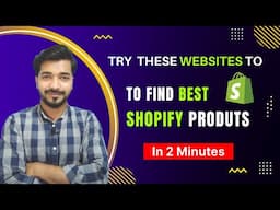 Best Websites For Shopify Dropshipping Product Hunting | Million Dollar Product Research Method