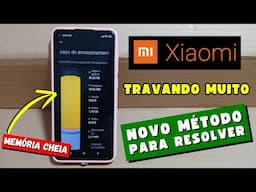 Celualr Xiaomi Travando COMO RESOLVER - Celular Xiaomi Lento e Travando Muito - Liberar Memória