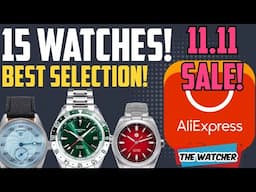 The BEST 15 watches for Aliexpress 11.11 sale! The Watcher