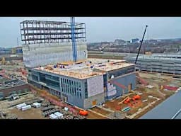 Construction Timelapse at the Medical Education and Research Building (Nov 2022 through Nov 2024)