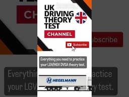 The Official DVSA Theory Test for Drivers of Large Vehicles #driving_license #driving_test #driving