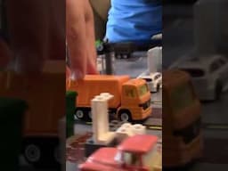 Building Fun: Watch Our Garbage Trucks Pick Up Trash In Lego City PART 2 #shorts