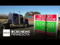 How did Nimrod, Minnesota get its name?