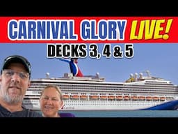 Tall Man's Cruise Adventure LIVE from THE CARNIVAL GLORY