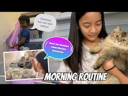 Morning Routine Keluarga Zara | Sakura Masak buat Sarapan - Kenzo Rapiin Selimut