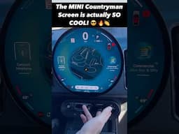 All NEW MINI Products Have the Coolest Infotainment Screen... Check it Out!