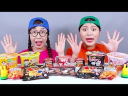 Convenience Store Spicy Food Mukbang DONA