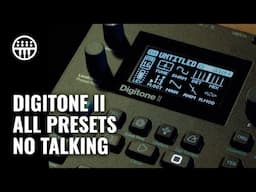 Digitone II All Preset Patterns (No Talking) | Thomann