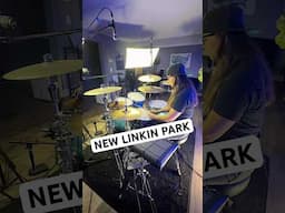 Linkin Park’s New Singer! #linkinpark #emilyarmstrong #drums #drumcover #girldrummer