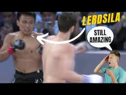 Reacting To Lerdsila's Karate Combat Debut