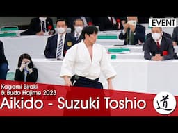 Aikido Demonstration -  Suzuki Toshio Shihan - Kagami Biraki 2023 - 1/4