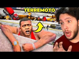 tentando Sobreviver AO MAIOR TERREMOTO DO MUNDO!! (gta 5)