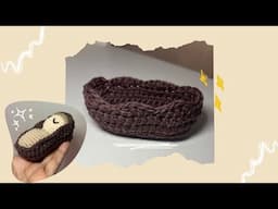 Pesebre-cuna tejida (Prt 2) niño dios- Tutorial crochet