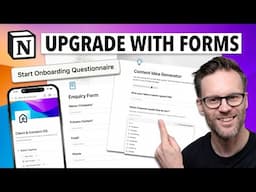 Notion Forms: More Useful Than You Realised?! + Life OS Upgrade Demo