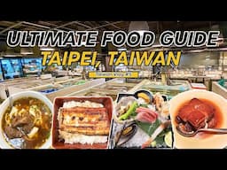 Ultimate TAIPEI Food Tour: Michelin ⭐ Must Eats, Beef Noodle Soup, Sushi & Seafood Market in Taiwan!