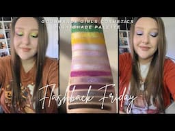 Flashback Friday | Gourmande Girls Cosmetics Nightshade Palette | Swatches and Looks