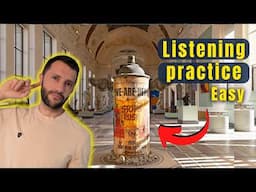 Easy French in Paris Listening Practice  | Episode 4 Vlog Paris (FR/EN Subtitles)