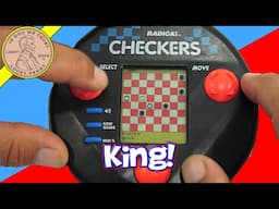 How To Play Checkers Model 3665 Handheld Electronic Game 2