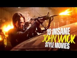 10 Insane HIGH OCTANE Action Movies Like 'John Wick' | Netflix, Max, Hulu and more