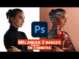 Mélanger 2 photos en 3 minutes dans Photoshop - Tutoriel double exposition