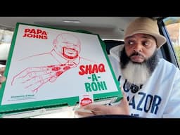 Papa John's SHAQ-A-RONI Pizza Review! | SLAM DUNK!!