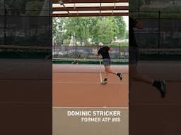 Dominic Stricker's power in practice ⚡🔥 #tennis #tennislove #tennispro #tennisacademy