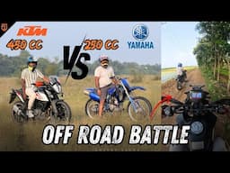 KTM ADV 390 VS YAMAHA YZ250 OFF-ROAD RACE @CherryVlogsCV