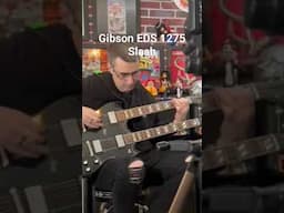 Playing a Gibson EDS 1275 Slash