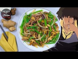 How to make Cowboy Bebop's BELL PEPPERS and BEEF | Feast of Fiction