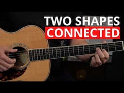 Two Shapes, One Chord - The Easy Path Up The Neck