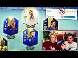 196 RATED! - BREAKING THE W2S 195 FUT DRAFT WORLD RECORD CHALLENGE! - FIFA 19