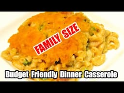 Super Deluxe Macaroni and Cheese Casserole - Budget Family Dinner Under $10