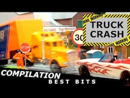 Truck Crash Compilation   Best Crashes and Bad Driving From Big Rigs,  Road Rage !