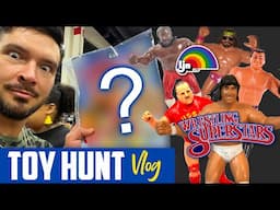 Toy Hunt Vlog • Ethan Page finds vintage WWF LJN action figures!