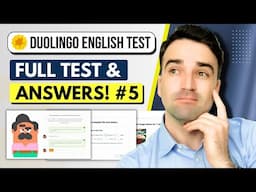 Duolingo English Test 2024 - Full Test & Answers 5 - Test Yourself