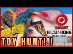 MEGA TOY HUNT!!! - GODZILLA X KONG "Mega Heat Ray" Godzilla & "Mega Punching" Kong! #godzillaxkong