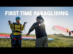 Learning to paraglide in San Francisco