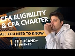 CFA Eligibility Criteria & How to Get CFA Charter