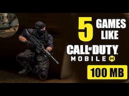 Top 5 Offline Games like Call Of Duty for Android Under 100 MB | Gaming Guruji