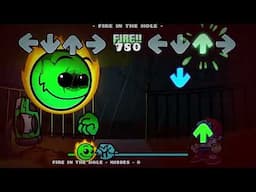 Friday Night Funkin' - Lobotomy Geometry Dash 2.2 Darkened Grave (NA face vs BF)