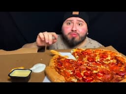 I can’t stop eating omg HELP! • PIZZA HUT MUKBANG • Pizza EATING SHOW