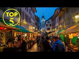 TOP 5 small CHRISTMAS Markets in Switzerland