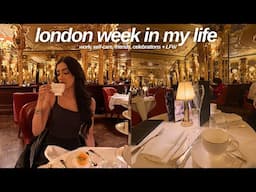 london week in my life: seeing friends, self-care, LFW & getting work done