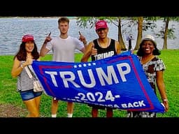 The VIEW Found Foreign & New York Trump Supporters in a Democrat No-Go Zone - try not to laugh