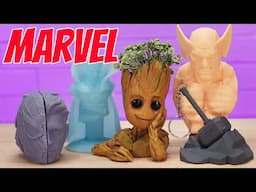 3D Printing Marvel Super Heroes