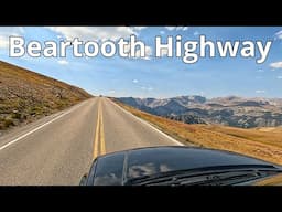 Driving the Scenic Beartooth Highway (POV - 4K)