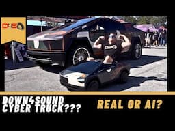 IS THE DOWN4SOUND CYBER TRUCK REAL OR AI???